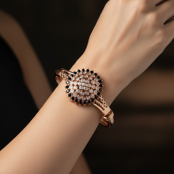 Rose Gold Bangle Lifestyle Shot