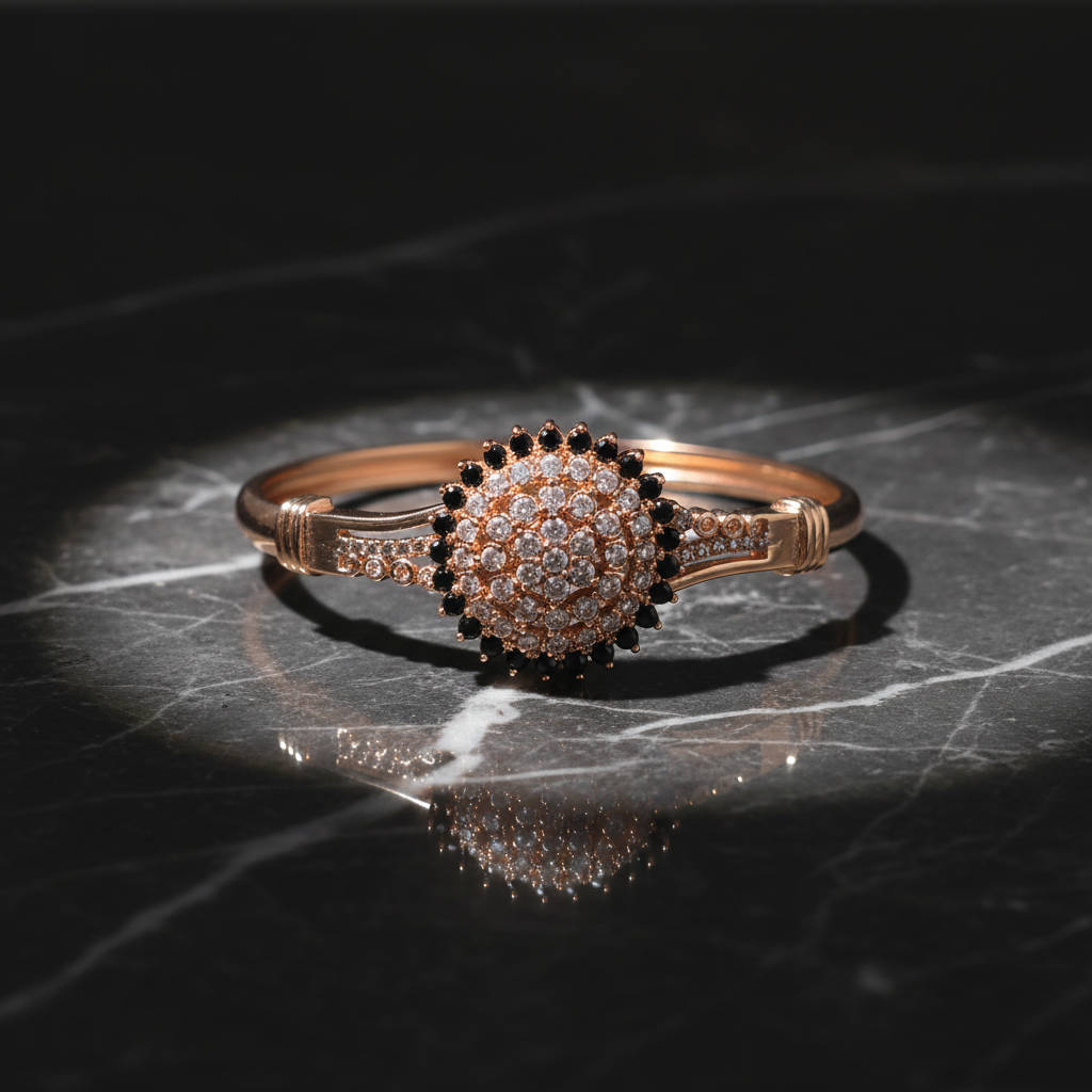 Rose Gold Bangle Product Shot